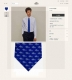 男士新款领带系列 H小鱼图案领带 ，稀有H家每年都有一千条不同印花的领带面世，从最初的多以几何图案表现骑术活动为主，到如今的款式则丰富得多，以活泼的动物或日常生