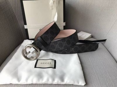 配专柜包装，Gucci 原单 采用进口原厂製新款專用，宽4.0顶级做工品质 简约百搭 原单五金