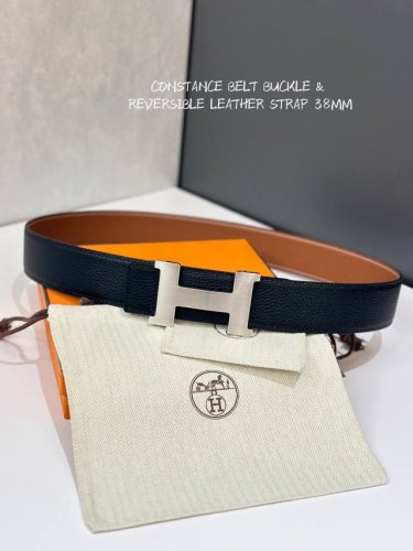 爱～马仕、Constance Belt Buckle & Reversible Leather Strap 38Mm 顶级