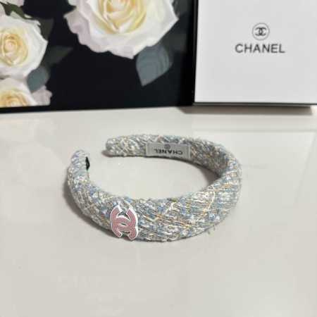 特 配专柜包装 Chanel 香奈儿 最新编织小香风发箍 小仙女快入手 特殊材质 不嘞头 可盐可甜 - 点击图像关闭