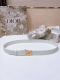 Dior Miss Dior Graffiti 图案腰带 25毫米光滑牛皮 金色饰面 Miss Dior Grafiti 图案腰带扣 内侧饰以 Christia