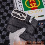 品名：古奇.Gu...Cci原单 材料：百分百头层牛皮，保证真皮。专柜原单品质、做工精细，送人自用首选包装： 请认准如图专柜包装，赠送打孔器，银联发票，宽度3.