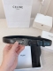 celine 赛琳 专柜同款 宽2.5Cm 腰带原版头层小牛皮精制而成，专柜对版鎏金 低调奢华