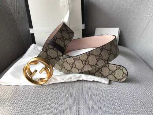 配全套专柜包装盒 Gucci 原单 采用进口原厂製新款專用 宽4.0顶级做工品质 简约百搭 原单五金