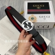 品牌：Gucci、、古、、奇 原单： 皮带腰带：单面使用专柜质量、百分百头层牛皮、条纹布、送人自用首选、保证真皮 包装：请认准图片专柜包装、送打孔器 全套包装