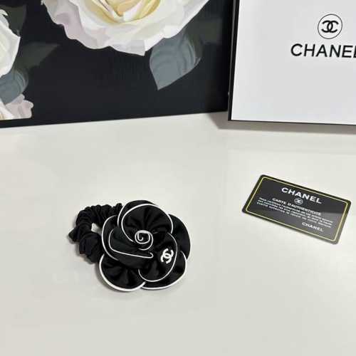 特 单个 配专柜包装 Chanel 香奈儿 最新山茶花爆款来啦 中古Vintage复古五金发圈 优雅的Girl值得入手 非常好搭配 气质有品位
