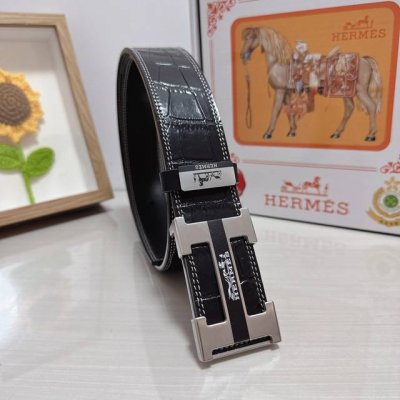 品名：爱马仕.Hermès 原单 材质：原单牛皮腰带 百分百头层牛皮腰带保证真皮，24K纯钢扣，专柜原单品质、做工精细，时尚大牌，送人自用首选 包装： 请认准如