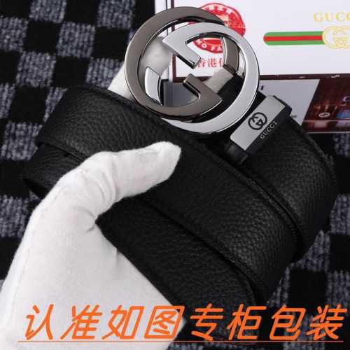 品名：古奇.Gu...Cci原单 材料：百分百头层牛皮，保证真皮。24K纯钢扣双面可用专柜同等质量， 送人自用首选 包装： 请认准如图专柜包装，赠送打孔器，银联