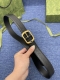 【品牌】古驰 Gucci 特P200 【描述】采用高级Gucci Signature真皮精制而成，触感厚实，饰以双G商标带扣。腰带为意大利尺寸，请在购买前参阅腰