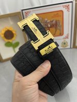 品名：爱马仕.HermèS 材质：原单牛皮腰带 百分百头层牛皮腰带保证真皮，24K纯钢扣，专柜原单品质、做工精细，时尚大牌，送人自用首选 包装： 请认准如图专柜