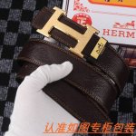 品名：爱马仕 原单 材料：百分百头层牛皮，保证真皮。专柜原单品质、做工精细，送人自用首选 包装： 请认准如图专柜包装，赠送打孔器，银联发票，宽度3.8Cm