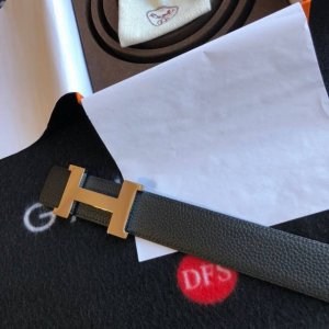 原单品质 Hermes爱马仕H四角焊点亮光金色 钯扣，进口Togo皮小牛皮内衬，欣赏享用完美的设计和优质的皮料精细工艺，不容错过的产品。38Mm 6524290