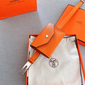 特 Hermes爱马仕专柜同步 女士Kelly腰带 可当裙带也当腰带 宽1.7Cm 双面头层原版牛皮 正品开模不锈钢五金扣 精致 高贵 奢华有品味 长短可自行调