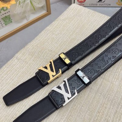 品名：Lv..路易..威登原单 材质：原单牛皮腰带 百分百头层牛皮腰带保证真皮，24K纯钢扣，专柜原单品质、做工精细，时尚大牌，送人自用首选 包装： 请认准如图