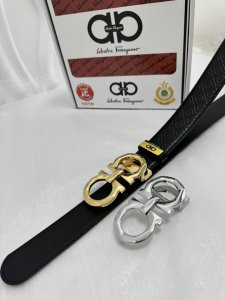 品名：菲拉格幕 原单 材质：原单牛皮腰带 百分百头层牛皮腰带保证真皮，24K纯钢扣，专柜原单品质、做工精细，时尚大牌，送人自用首选 包装： 请认准如图专柜包装赠