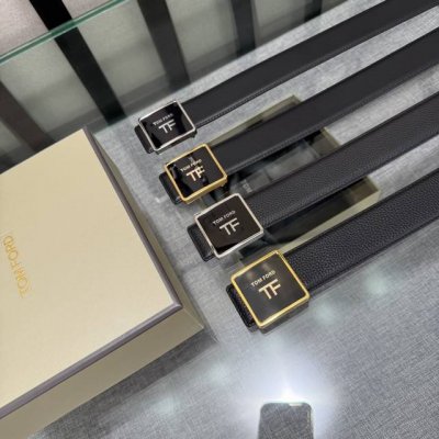 汤姆福特最新网红爆款双面头层牛皮专柜同步3.8宽新款上市了，原版牛皮，搭配铜扣，优雅，大方用的方便。谢谢你转载。