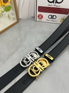 品名：菲拉格幕 自动带 材质：原单牛皮腰带 百分百头层牛皮腰带保证真皮，24K纯钢扣，专柜原单品质、做工精细，时尚大牌，送人自用首选 包装： 请认准如图专柜包装