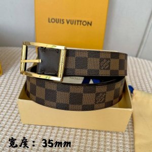 原版包装 L0Uis Vuitt0N 今季新品 驴家男士原單腰帶 寬度35毫米 定制帆布内衬进口头层小牛皮 搭配全新开模针扣 经久耐用 百搭款