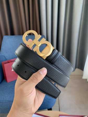 特 Ferragamo.菲拉格慕 全套包装 宽度3.5Cm 高级定制款男士皮带 双面进口牛皮 可双面使用 自行选择搭配 真材实料 很有质感 时尚经典不失风范 搭 - 点击图像关闭