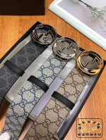 古驰：原单面料，内衬头层小牛皮底.搭配原单扣.原单皮料定制，专柜宽度3.8Cm，配送专柜全套礼盒包装