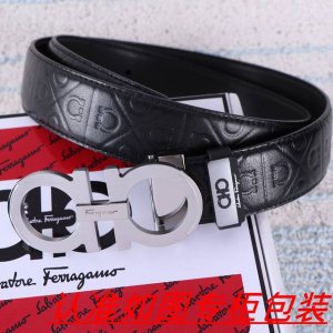 品名：菲拉格木原单 材料：百分百头层牛皮，保证真皮。24K纯钢扣双面可用专柜同等质量， 送人自用首选 包装： 请认准如图专柜包装，赠送打孔器，银联发票，宽度3.