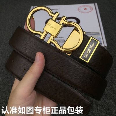 品牌：菲拉格慕双面用 型号：顶级原单！请认准如图专柜包装 等级：意大利进口百分百头层牛皮，菲拉格慕，世界著名奢侈品品牌。进口头层牛皮，国外专柜有同款。24K纯钢