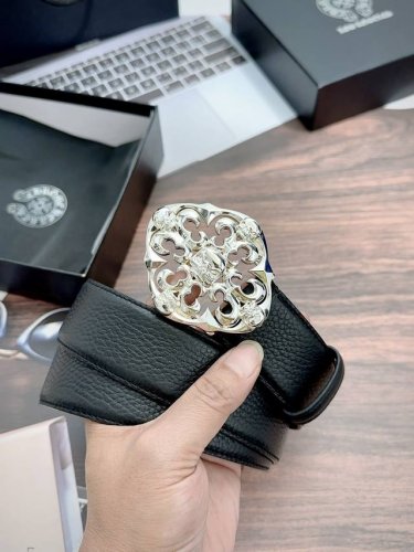 克罗心S925专柜同步原单品质进口小牛皮革！宽度：3.8Cm。