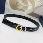 3.0Cm 迪奥羊皮腰带，羊皮皮料，长度：.75.80.85.90.95.100欧，双色五金铜扣原版开模定制庆祝]