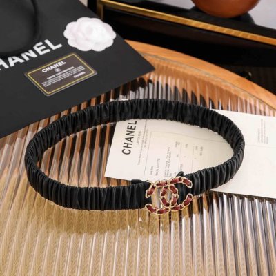 Chanel Cc链条 黄铜Logo扣 小牛皮 银色金属 与 金色金属 3.0Cm精品 弹力十足 百搭 优雅 码数含扣S=65Cm总长 可用75、80、85 M