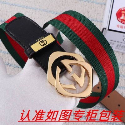 品名：古奇.Gu...Cci原单 材料：百分百头层牛皮，保证真皮。24K纯钢扣双面可用专柜同等质量， 送人自用首选包装： 请认准如图专柜包装，赠送打孔器，银联发