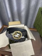 特 Gucci皮带 4.0印花进口防水面料，内衬原版皮底。配以经典互扣式花纹Gg铜金属扣头，原单品质，专柜同款