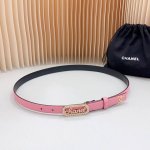 2.0Cm 香奈儿官网新款，双面头层牛皮皮料，长度：.75.80.85.90.95.100欧，铜五金扣原版开模定制庆祝]