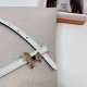 特 爱马女款细腰带 原单品质 原版进口ep手掌纹配进口小牛皮底 双面可用 掌纹配黑色 13Mm宽 搭配珐琅彩色小马亮金/银扣。