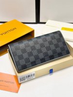 短 长 颜色 黑格灰尺寸 长19X10短12X10Lv官网同步经典款！超精细手工，信用卡槽 存放纸币和票据，可存放现金的带撑板隔层