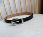 Loewe 罗意威 专柜最新同款腰带 选用光滑牛皮革窄款腰带 配有Anagram Pebble针扣 卓越的工艺 个性的造型 精美的材质 宽:2.0Cm