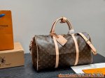 超酷中 Lv Keepall老花旅行袋 Lvkeepall 出差旅行最常用的一只包 这是超酷的一只包 可以做健身包，也可做旅行袋 容量超级感人非常的实用！ 出差