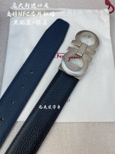 特 Ferragamo菲拉格慕 Nfc芯片扫码款 正品尺寸3.5Cm意大利原厂皮