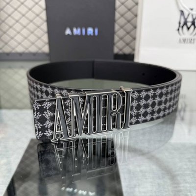 爱美丽Amiri最新网红爆款双面牛皮皮带配原装盒专柜同步3.8宽新款上市了，原版牛皮，搭配钢扣，优雅，大方用的方便。谢谢你转载。