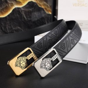 范思哲男士冲孔腰带- 宽度38Mm 316精品钢扣 永不掉色 精工打造 压花工艺 手感柔软 创 DDD