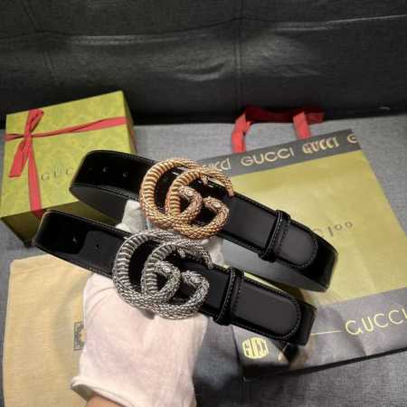 古奇 宽4.0Cm Gucci 新款 同步更新，进口原厂漆皮 头层牛皮，最新设计，专柜新款 使得整体更加时尚百搭款式， - 点击图像关闭