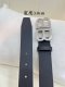 巴黎世家官网新款，双面小牛皮宽度3.0Cm 长度80-110欧，五金钻扣原版开模定制