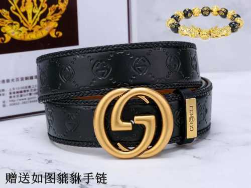 皮带：古奇.Gu...Cci原单 腰带：百分百头层牛皮，保证真皮。24K纯钢扣双面可用专柜同等质量， 送人自用首选 包装： 请认准如图专柜包装，赠送打孔器，银联