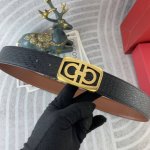 菲拉格慕 特种皮腰带系列 ，原厂五金精品不锈钢扣，手感柔软舒适 宽3.8Cm。