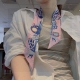 H森林低语 100%重磅真丝斜纹绸，爱马仕束发带 双面双款！顶级斜纹真丝打造 超精细的印花非常清晰 绝对是送礼自用的首选丝带既可绕于颈间，亦可缠于腕部、腰部，同