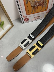 品名：爱马仕.HermèS 原单 材质：原单牛皮腰带 百分百头层牛皮腰带保证真皮，24K纯钢扣，专柜原单品质、做工精细，时尚大牌，送人自用首选 包装： 请认准如