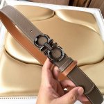 品牌:菲拉格慕 价格:特P180 尺寸:带宽35Mm 正品尺寸 五金材质:专柜精品扣，真空电镀，工艺精细 带身材质:天然头层牛皮，质感十足，手感柔软。时尚个性，