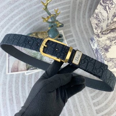 迪奥 特种皮腰带系列 ，原厂五金精品不锈钢扣，手感柔软舒适 宽3.5Cm。P210