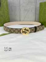 特 宽度3.5 Cm Gucci Marmont系列每一季都会推陈出新，为灵感源于70年代的标志性Gg配件注入现代精髓。Supreme帆布印花 腰带反面采用黑色