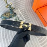 爱马仕 特种皮腰带系列 原厂五金精品不锈钢扣 手感柔软舒适 宽3.8Cm