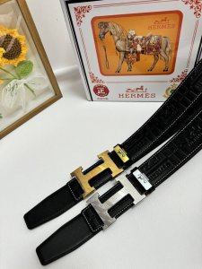品名：爱马仕.Hermès 原单 材质：原单牛皮腰带 百分百头层牛皮腰带保证真皮，24K纯钢扣，专柜原单品质、做工精细，时尚大牌，送人自用首选 包装： 请认准如